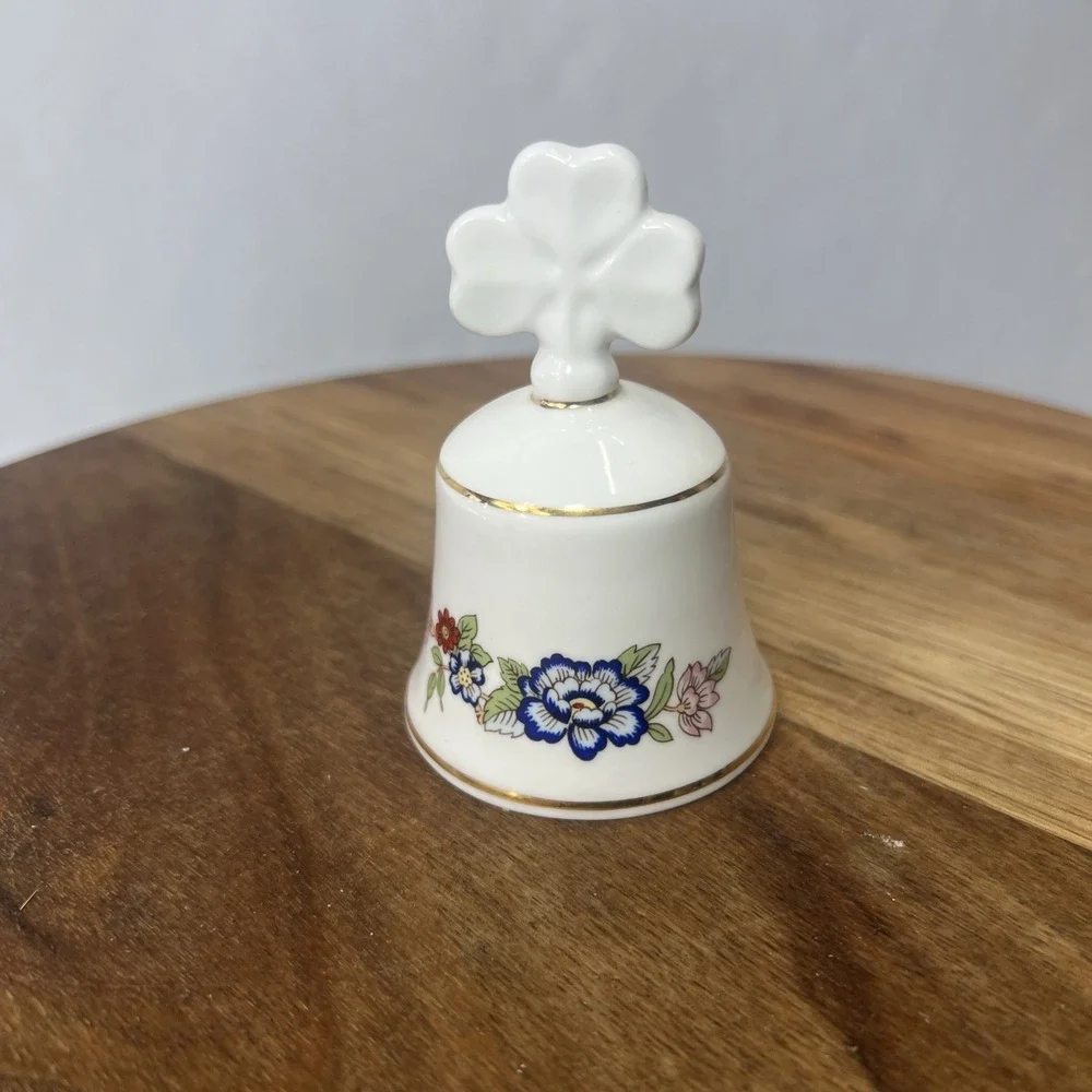 ROYAL TARA HARMONY - bell with shamrock topper and tinkler. Handmade In Ireland.